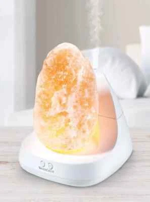 SilverCrest Aroma Diffuser mit Beleuchtung Kristall Duftzerstäuber Nebel NEU - Bild 1 von 2