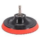 100Mm Hook And Loop Buffing Pad 4 Inch Rotary Backing-Pad With-M10 Drill Adapter