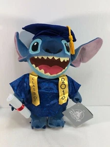 Disney Exclusive Stitch Holding Diploma Graduation Plush Class of 2019 CUTE RARE - Picture 1 of 1