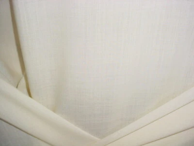 5Y Scalamandre RW 00011166 Condor Wool Cream Semi Sheer Wool Upholstery Fabric - Image 1 of 4