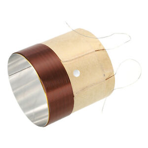 Woofer Voice Coil 1.75x0.63" 2 Layers Round Copper Wire Speaker Coil