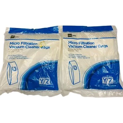 2X Micro Filtration Vacuum Cleaner (4) Bag total Hoover Type Y/Z Home cleaning - Image 1 of 4