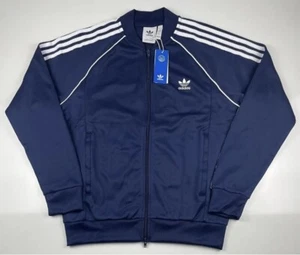 ADIDAS ORIGINALS SUPERSTAR TREFOIL TRACK JACKET MEN’S IA4783 Sz M, 2XL - Picture 1 of 12