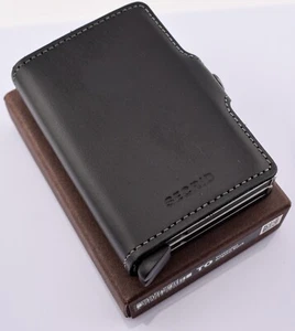 Secrid TO Twinwallet Original Black Silver Card Holder TO-BLACK - Picture 1 of 4