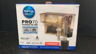 Top Fin Pro70  Power Filter Proseries 300 Gallon Aquarium DAMAGE BOX (A16) - Image 1 of 4