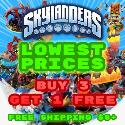 Skylanders Figures + Levels ALL GAMES  - VERY LOW PRICES -  FREE SHIPPING $8 Min - Image 1 of 4