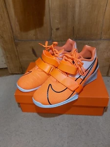 NIKE ROMALEOS 4 TOTAL ORANGE GEWICHTHEBEN TRAININGSSCHUHE UK10,5 US 11,5 - Bild 1 von 11
