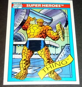 MINT 1990 Marvel Universe Series 1 The Thing Card #6 Pack Fresh CPICS - Picture 1 of 6
