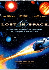 Lost In Space Oldman, Hurt, LeBlanc Cinema Movie Promo 1998 Full Page Print Ad - Bild 1 von 4