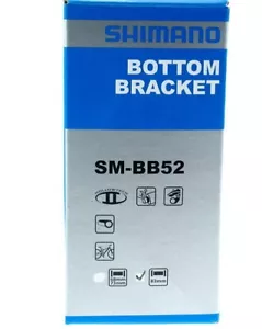 Shimano SM-BB52 MTB HOLLOWTECH II BSA Bottom Bracket, English 83mm, NIB - Picture 1 of 2