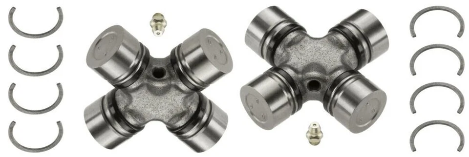 2 juntas universales del eje de transmisión MOOG para AMC Chrysler Dodge Jeep Plymouth Pontiac Foto 1 de 3