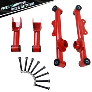 Upper & Lower Tubular Rear Control Arms w/ Hardware For Ford Mustang 1979-2004 - Picture 1 of 13