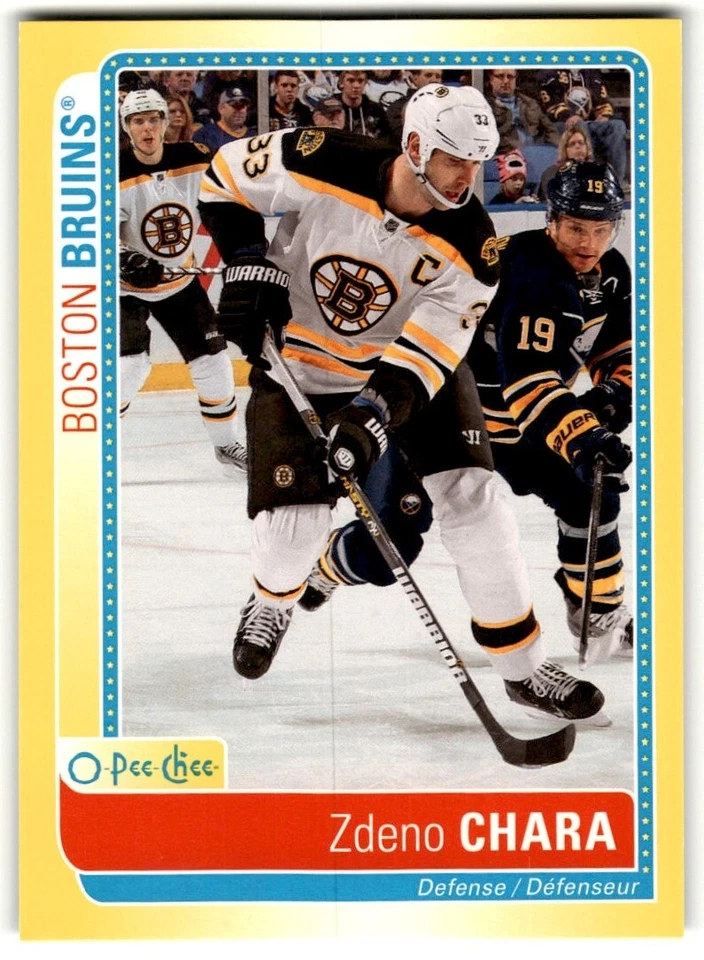 Zdeno Chara 2013-14 O-Pee-Chee Stickers #S-ZC Boston Bruins - Image 1 of 2