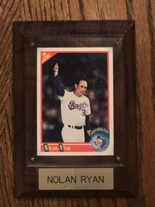 1990 Nolan Ryan Score #696 Highlight 5,000 K’s Plaque Framed - Picture 1 of 2