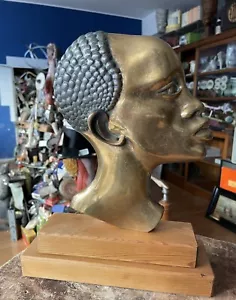 Hagenauer Bronze Afrikanerin Art Deco - Bild 1 von 8