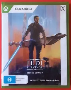Star Wars Jedi Survivor Deluxe Ed XBOX SERIES X - TRACKING+FREE POST+OZ DISPATCH - Picture 1 of 7