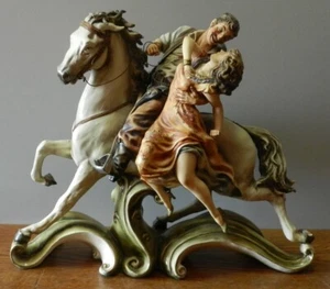 Vintage Antonio Borsato "Seduction" Porcelain Figurine Signed Made in Italy  - Picture 1 of 12