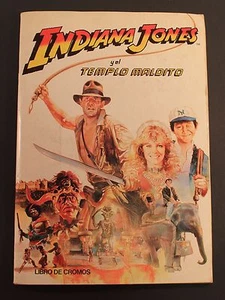 Álbum completo Indiana Jones & The Temple of Doom 1984 vintage español Pacosa2 muy buen estado - Imagen 1 de 12