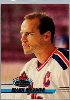1993-94 Topps Stadium Club Hockey - #35 Mark Messier - Image 1 of 2