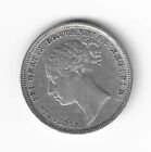 Victoria Silver Young Head 6d Six Pence 1886 GB British Victorian Coin