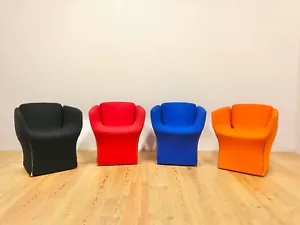 Moroso Bloomy Patricia Urquiola Design Club Lounge Cocktail Sessel Orange - Bild 1 von 11