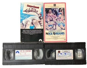Cheech And Chongs Up In Smoke And Nice Dreams VHS Lot - Picture 1 of 2
