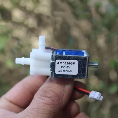 DC 5V 6V 2-Position 3-Way Micro Electric Solenoid Valve Air Water Flow Control
