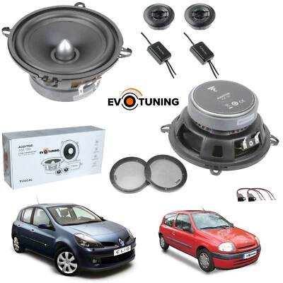 Kit 4 Casse Altoparlanti Focal Ase 130 Anteriori per Renault Clio 2 e 3 1998-12 - Immagine 1 di 4