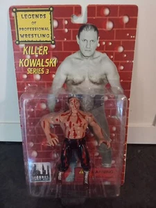 Legends Of Professional Wrestling Killer Kowalski Series 3 Bloody Mint On Card - Bild 1 von 12