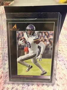 NFL 2021 Panini Chronicles Justin Jefferson #25 Pinnacle Bronze Insert - Picture 1 of 2