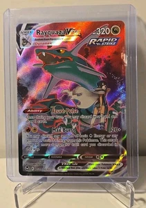 Pokémon TCG Rayquaza VMAX TG20/TG30 Swsh: Silver Tempest Alternative Art Card - Picture 1 of 8