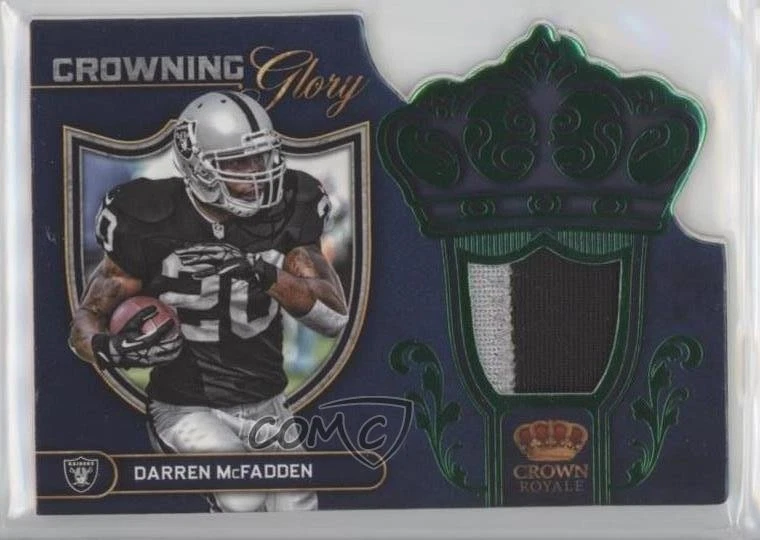 2012 Crown Royale Crowning Glory Materials Green Prime /49 Darren McFadden #27 - Image 1 of 2