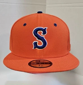 SYRACUSE METS New Era 59FIFTY MiLB FITTED HAT CAP SIZE 7 1/8 CLEARANCE - Bild 1 von 4