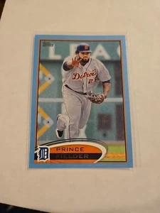 2012 Topps Wal-Mart Blue Border #650 Prince Fielder Detroit Tigers Karte - Bild 1 von 1