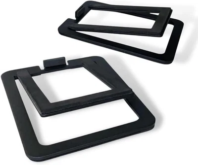 Audioengine DS1M Metall Lautsprecherständer Paar - geneigt für Desktop PC schwarz  - Bild 1 von 4