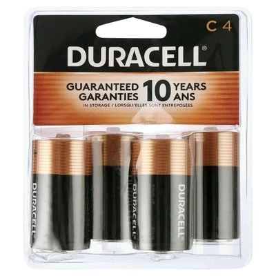 Duracell Coppertop C Alkaline Batteries 8/PK Expiration Date 3/29 - Image 1 of 4