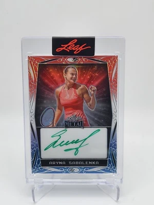 2024 LEAF METAL ARYNA SABALENKA AUTO /25  - Image 1 of 2