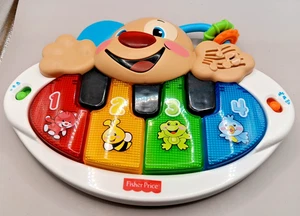 Fisher Price Laugh & Learn Puppy's Piano Light Up Songs Englisch/Spanisch - Bild 1 von 11