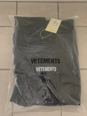 Black Vetements Hoodie Size S - Image 1 of 4