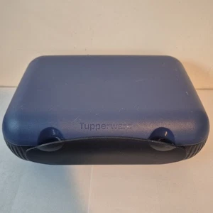 Lonchera de dos piezas Tupperware 5141A-3 5142A-4 compartimento sándwich genuino - Imagen 1 de 10