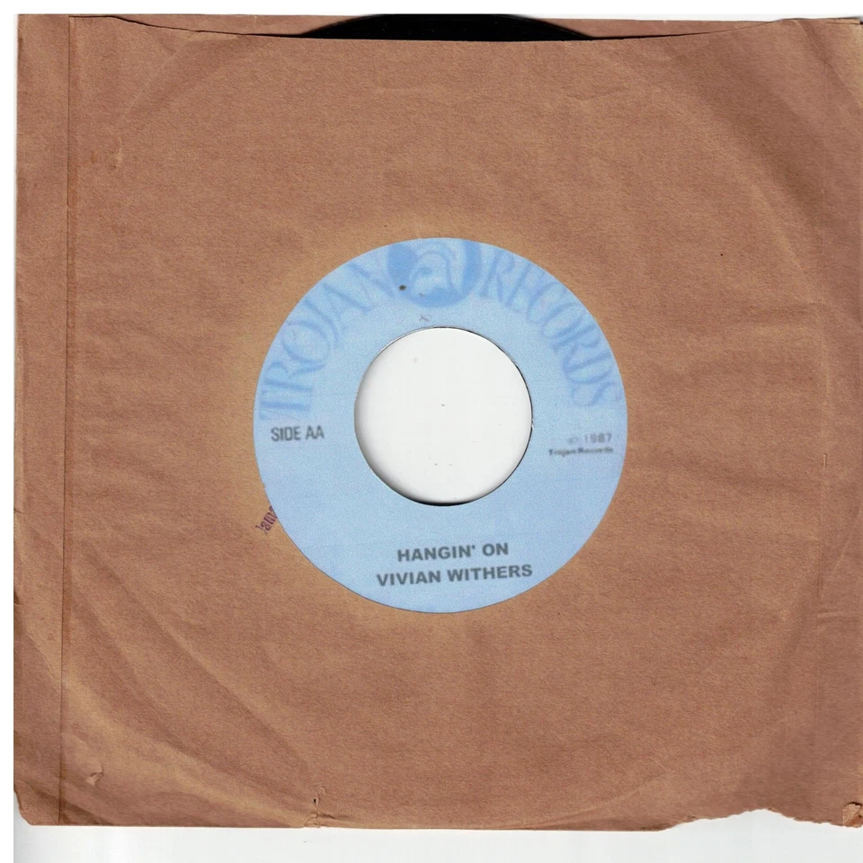 #135 ROOTS VINYL DUBPLATE  VIVIAN WINTERS " HANGIN´ ON " TOTAL DEEP KILLER ! - Image 1 of 3