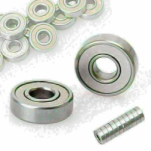 10x 5x13x4mm Rodamientos Miniatura Abiertos Bola Rotatorio Motor Rodamiento Giratorio Ajuste 695zz - Imagen 1 de 8