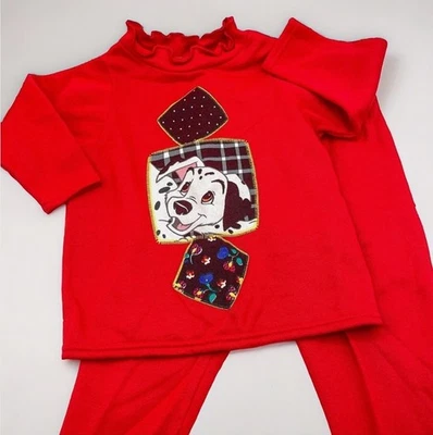 Conjunto Sudadera Pantalones Vintage 101 Dálmatas Niño Pequeño A Juego Años 90 Disney 2T Foto 1 de 4
