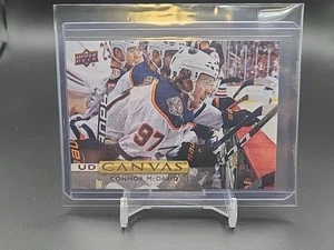 2019-20 Upper Deck Canvas Connor McDavid Edmonton Oilers - Bild 1 von 1