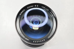 SIGMA ZOOM-θII 28-85 mm F3.5-4.5 MULTI-COATED for Canon FD Mount - Picture 1 of 16