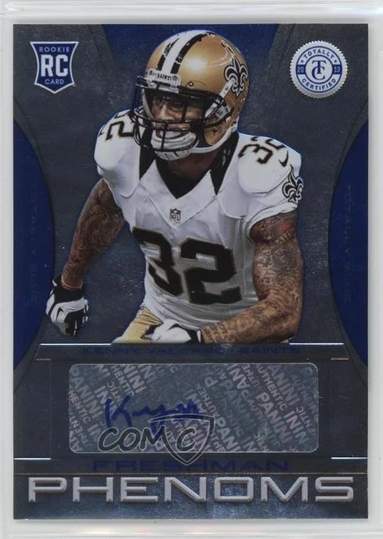 2013 Panini Totally Certified Blue /25 Kenny Vaccaro #188 Rookie RC - Image 1 of 2
