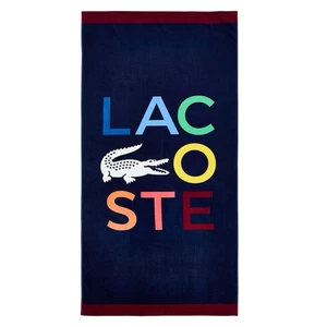 Lacoste Rainbow Letters beach towel - Picture 1 of 2