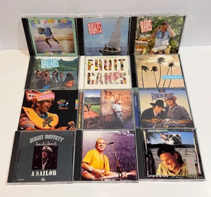 Jimmy Buffett 12 CD Lot Boats Bars Rancho Deluxe Son Of A Sailor Fruitcakes - Picture 1 of 14
