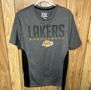 NBA Ultra Game LA Lakers Herren Performance grau T-Shirt Basketball Größe Large - Bild 1 von 4
