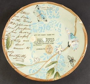 Fitz & Floyd Toulouse Green Chop Plate  9001564 - Picture 1 of 1